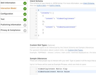 AWS Alexa interaction