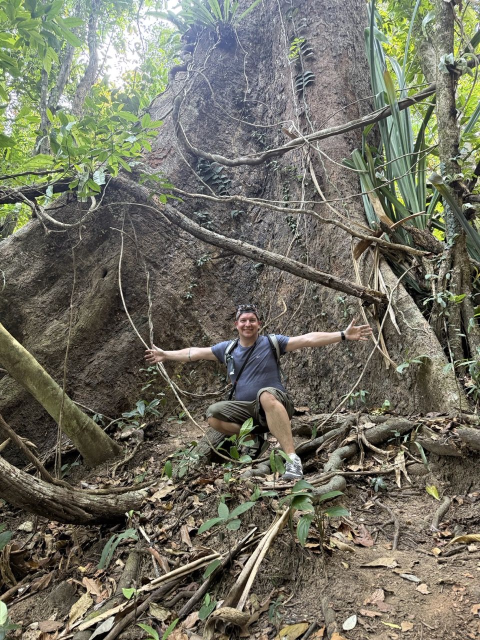 Me in a jungle in Thailand